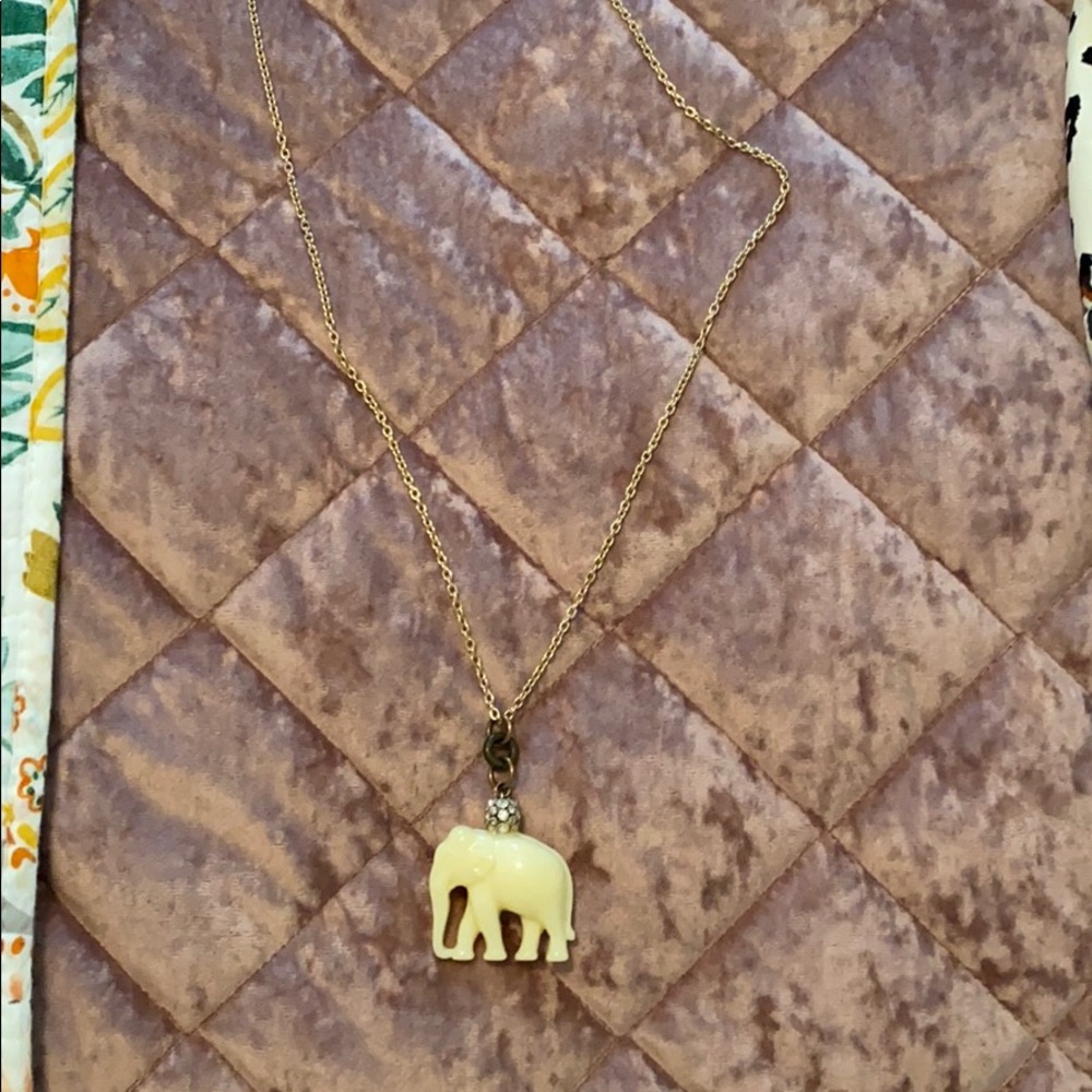 Elephant necklace